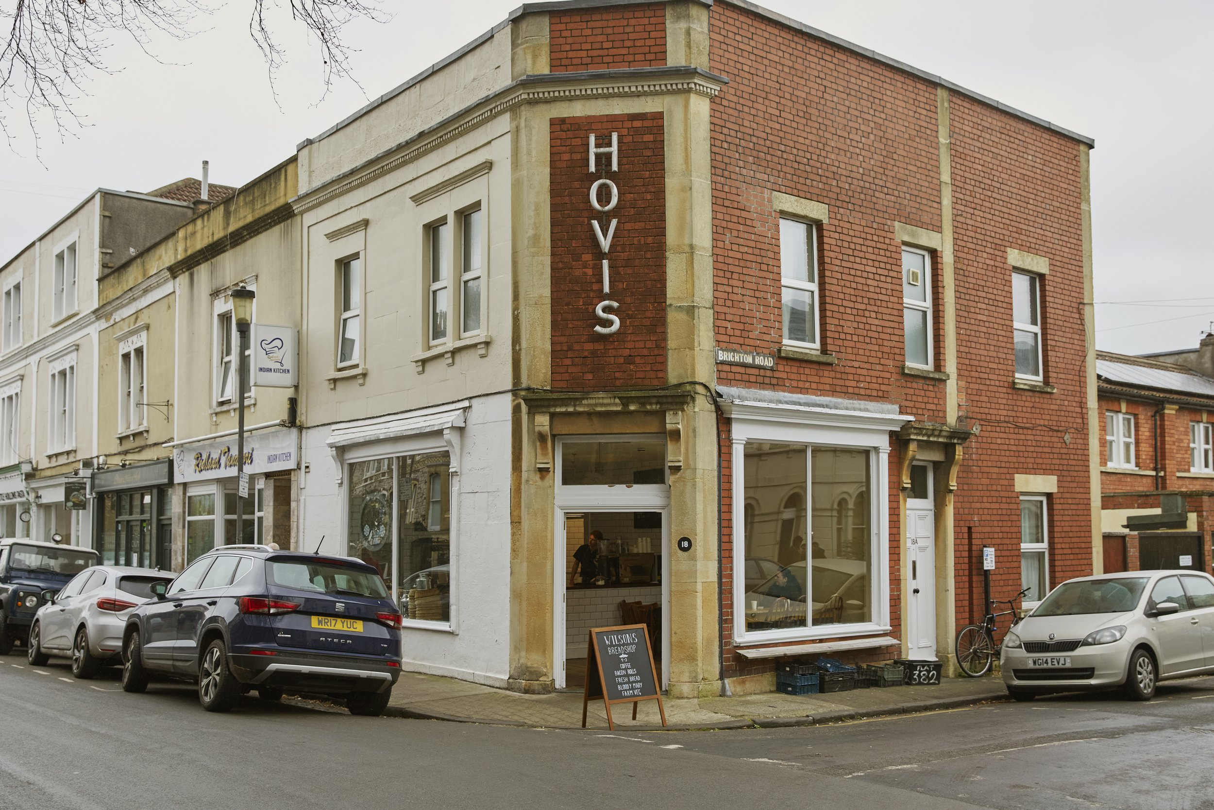 Wilson's Bread Shop, the corner shopfront on Chandos Road